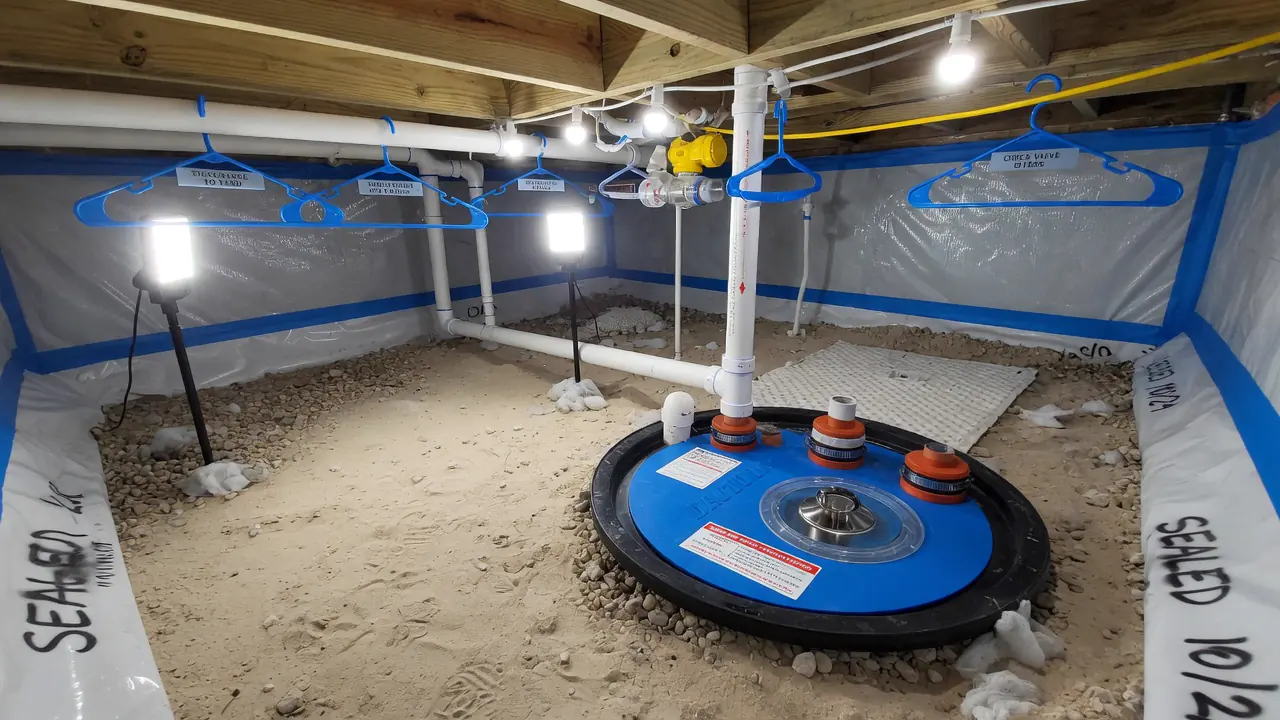 Wet Crawlspace & Foundation Moisture